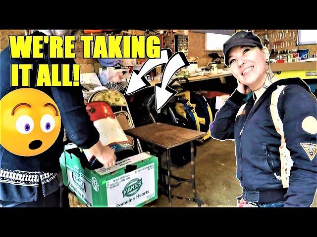 Ep457:  ANTIQUE FURNITURE & VINTAGE ITEMS GARAGE SALE FINDS!    RARE COLLECTIBLES HAUL!