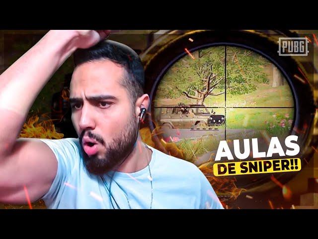 THUGFAAST DANDO AULAS DE SNIPER! (TEVE DRIVEBY DE SHOTGUN DO TECNOSH) - PUBG