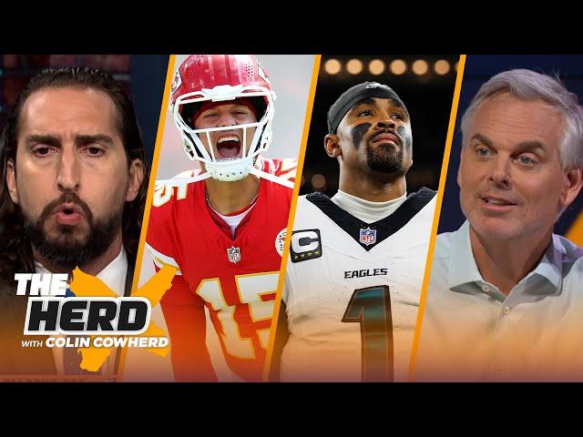 Colin’s top teams evaluated, panic in Philadelphia, and did the Chiefs win by luck? | NFL | THE HERD