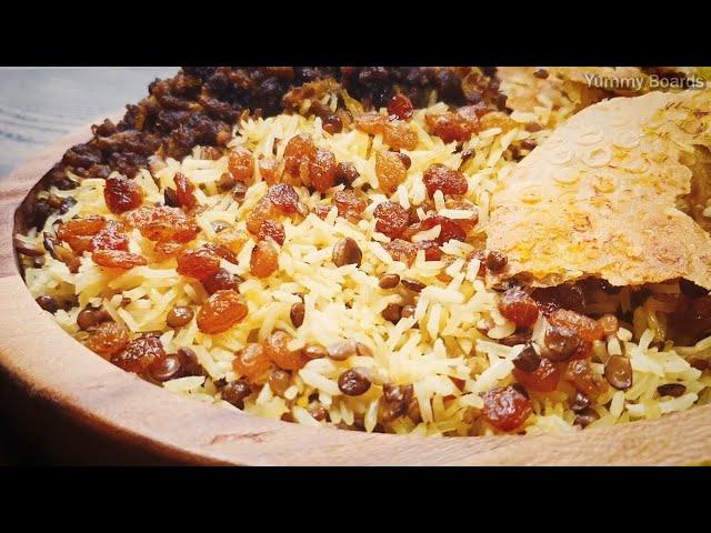 Adas Polo (Persian lentils rice) recipe