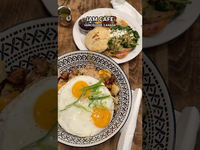 Best Breakfast spot in Downtown Vancouver ️ #breakfast #vancouver #downtown #canada #bestcafe #bowl