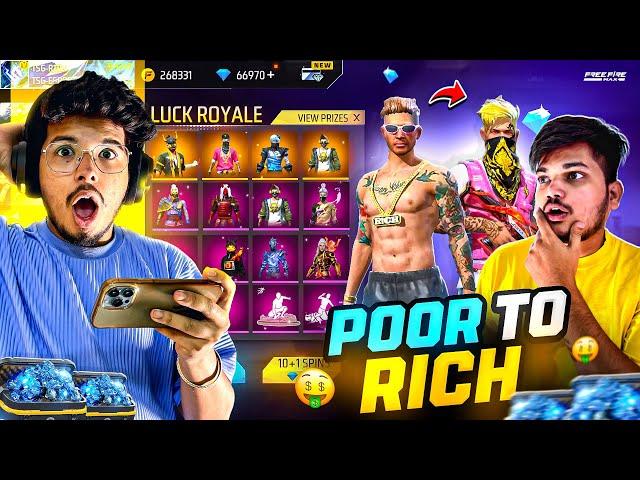 FREE FIRE NEW LUCK ROYALE ALL RARE AND OLD BUNDLES IN 100 DIAMONDS -GARENA FREE FIRE