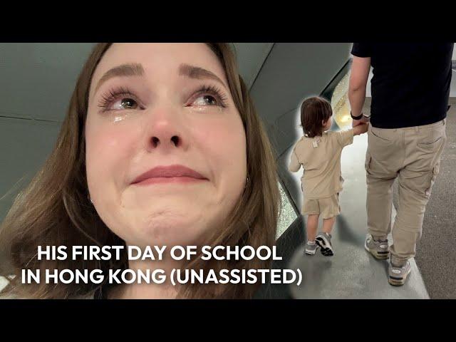 School Drop-off Blues, Updated Daily Makeup Routine, and FOOD | Hong Kong Vlog