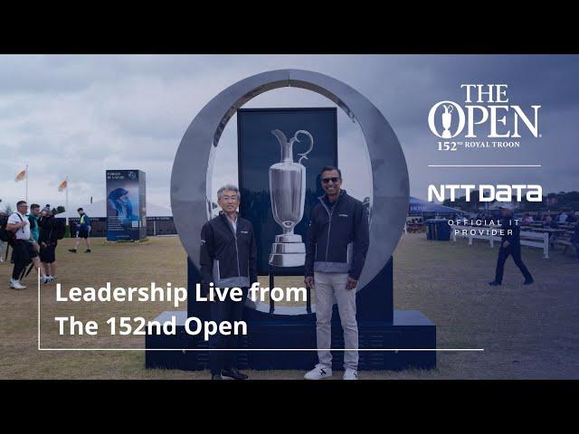 Exclusive Interview at The Open with CEO of NTT DATA Group and CEO of NTT DATA, Inc.