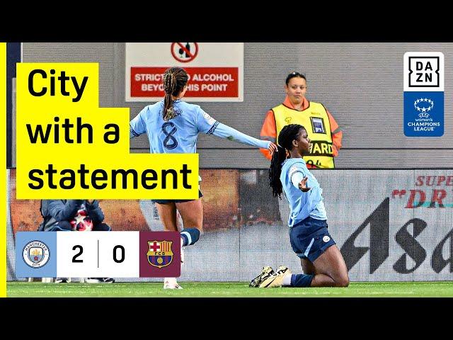 HIGHLIGHTS | Manchester City vs. FC Barcelona -- UEFA Women's Champions League 2024-25