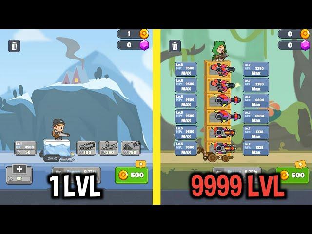 MAX LEVEL in Tower Mash Defence Game