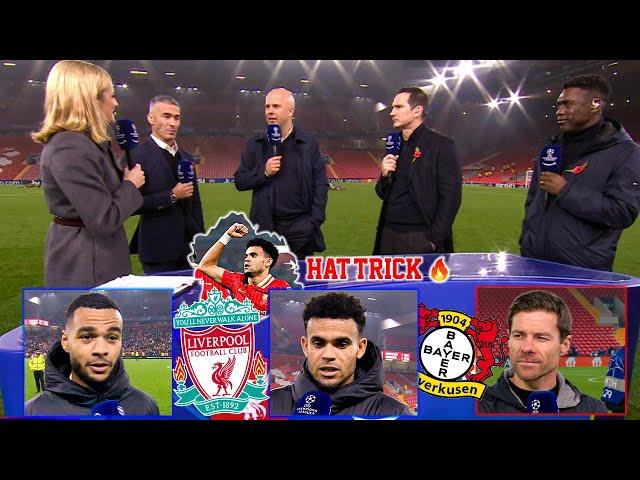 Liverpool vs Bayer Leverkusen 4-0 Arne Slot Smashed Xabi Alonso Luis Diaz Hat Trick & All Reactions