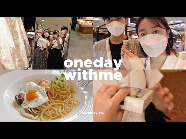  1day with me ꕀ หาของขวัญครบรอบ 6 ปี, เซอร์ไพร์สให้ iPhone วันเกิดน้อง / KARNMAY