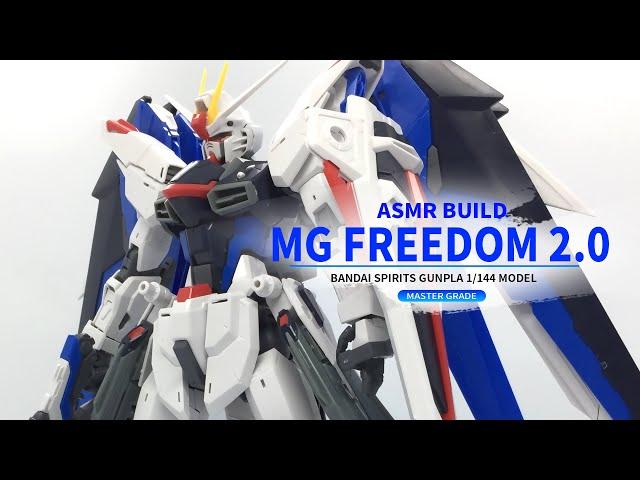 Freedom Gundam 2.0 MG - Quick Build - ASMR - gundam build | gundam asmr | Gunpla asmr | Gunpla