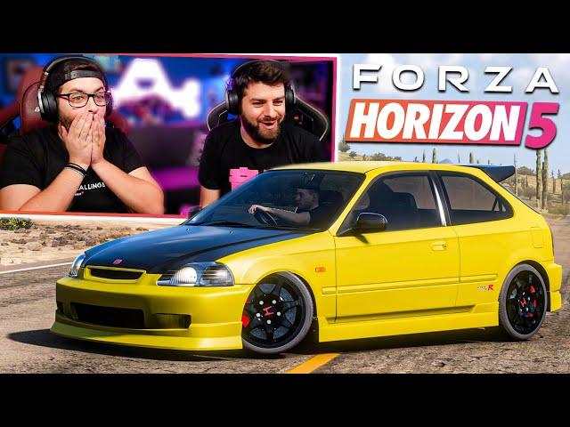 ΦΤΙΑΞΑΜΕ ΕΝΑ ΤΟΥΜΠΑΝΟ CIVIC TYPE R ΣΤΟ FORZA HORIZON 5! | TechItSerious