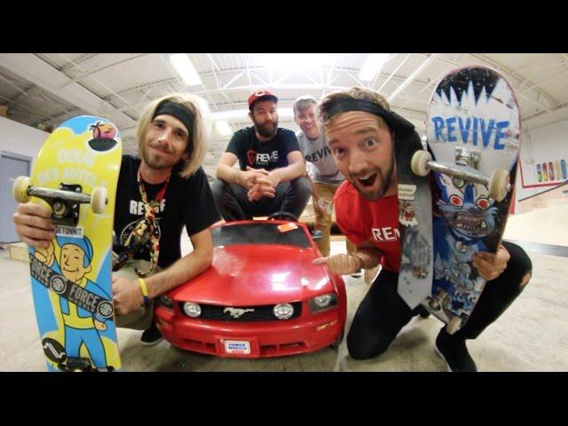 FORD MUSTANG SKATE / CAN WE SHRED IT?  EP4