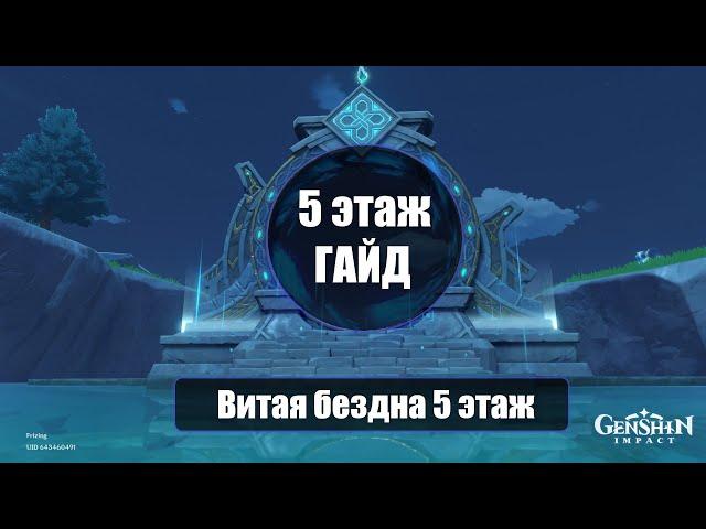 Витая бездна 5 этаж гайд - Genshin Impact | Советы по прохождению