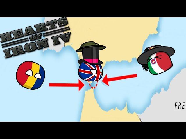 The Two Sided Gibraltar Attack - Hoi4 MP In A Nutshell