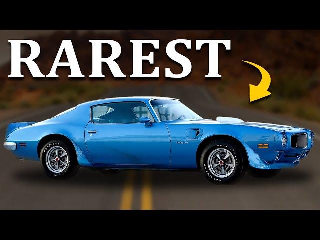 8 Most ELUSIVE Pontiac Trans Am from the 60's And 70's That Will Leave You Breathless‼️