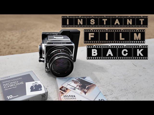 Medium Format meets Instant film - NONS instax back  + 500 Hasselblad