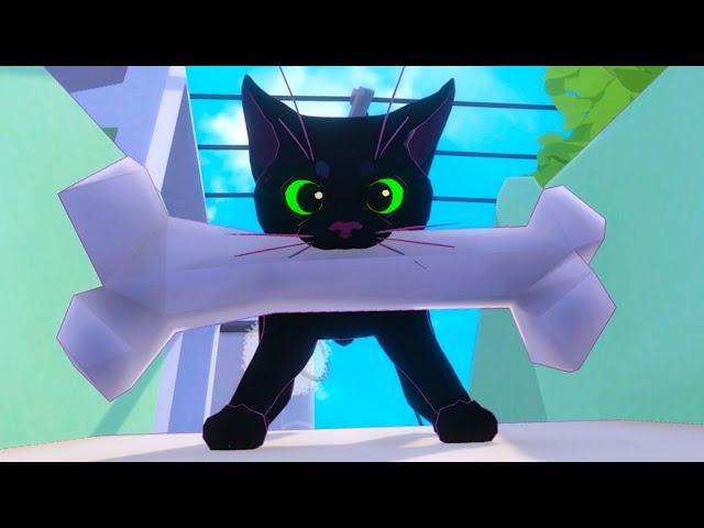 Маленький Черный Котик #7 Бонус Little Kitty, Big City на Пурумчата