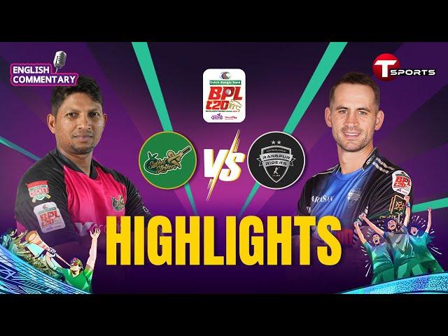 Epic Showdown: Sylhet Strikers vs Rangpur Riders, 9th Match Highlights | BPL 2025 | T Sports