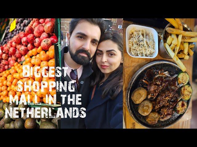 The Hague Market & the biggest Mall in NL! Vlog 22 خرید در بازار لاهه و بزرگترین مرکز خرید در هالند