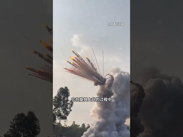 轮形多喷口火箭，为什么要旋转着飞上天？#科普 #解压 #DIY #火箭