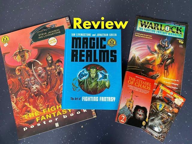 Magic Realms - The Art Of Fighting Fantasy - A Quick Review | Fighting Fantasy