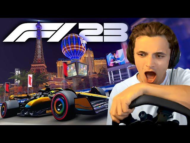 Lando Norris Plays F1 23 For The First Time!