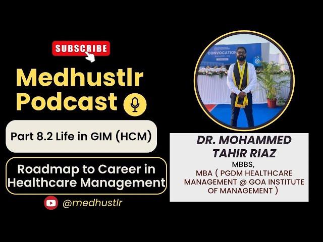 Life at GIM as a Healthcare Management Student | MBBS TO MBA #medhustlr