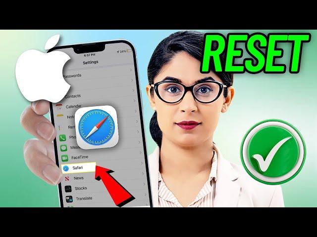 How To Reset Safari Browser on iPhone 2024 | Reset safari iphone