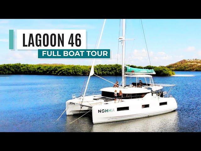 WELCOME TO OUR HOME | Lagoon 46 Full Boat Tour | Ep. 48