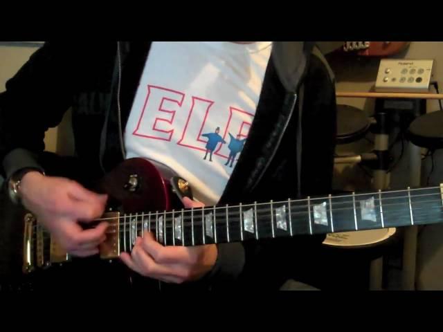 Gibson Les Paul Studio demo Am jam Rock blues riffs