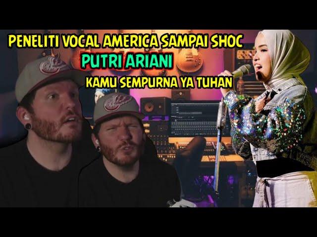 PUTRI ARIANI REACTION PENELITI VOCAL KENAMABN LUAR NEGERI KAGET MENDENGAR KELEMBUTAN SUARA NYA