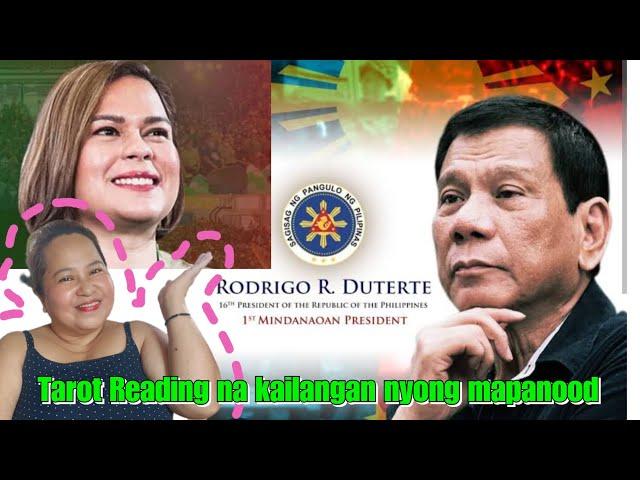 PRRD | Sara Duterte | Tarot Reading Na Kailangan Nyong Mapanood #prrd #saraduterte #tataydigong