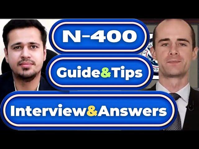 U.S. Citizenship Naturalization Interview Actual Real Experience, Question/Answer, Immigration, N400