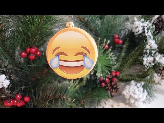 Tears of Joy - Glass Christmas Ornament