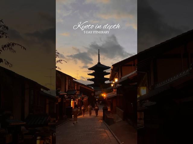  A super detailed guide to experience Kyoto to the fullest! #shorts #kyoto #japantravel