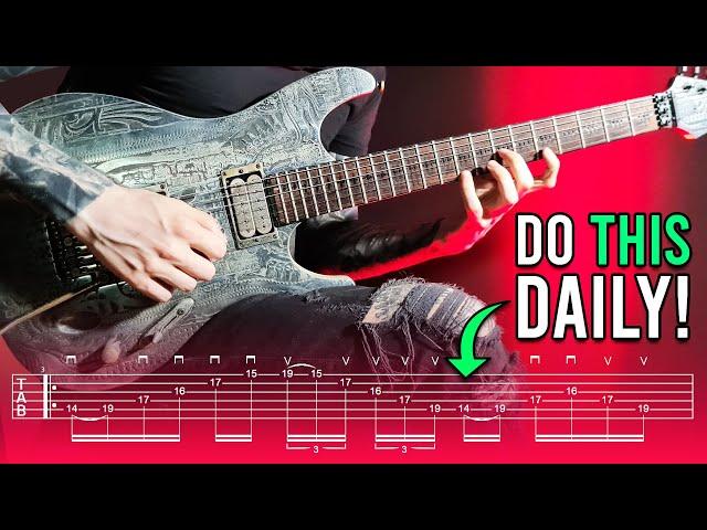 Best 5-Minute Sweep Picking WORKOUT! (For Intermediate Players)