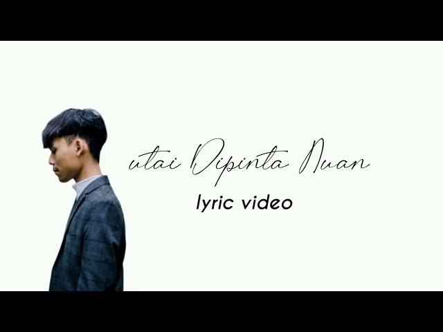 Utai dipinta nuan - Van kelvin ( Official audio lyric video)