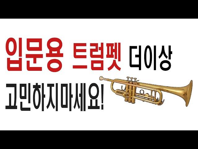 입문용 트럼펫, 더이상 고민하지마세요! 미국명품 캐논볼 95만원