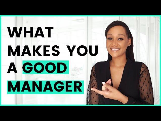 What Makes You a Good Manager? (Interview Question and Answer)