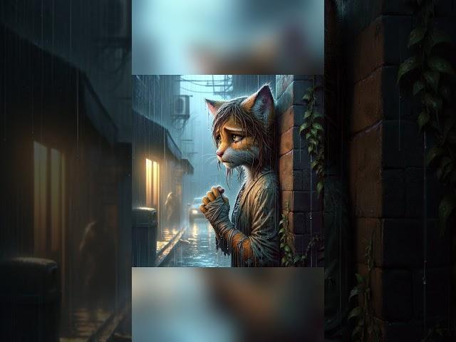 Meow Meow had to leave her mother 喵喵不得不离开妈妈了