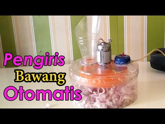 Creative, Making Automatic Onion Slicer From the Jar