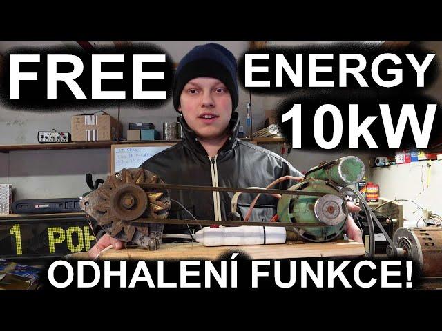 Free energy generátor 10kW - odhalení podvodu!