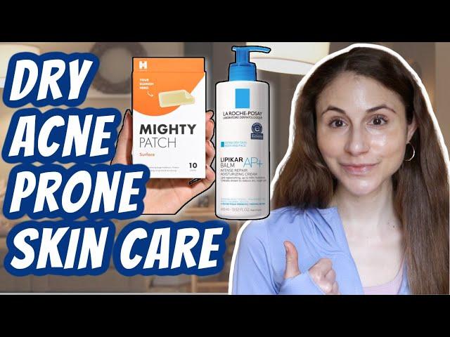 How to TREAT ACNE WHEN YOU HAVE DRY SKIN| Dr Dray