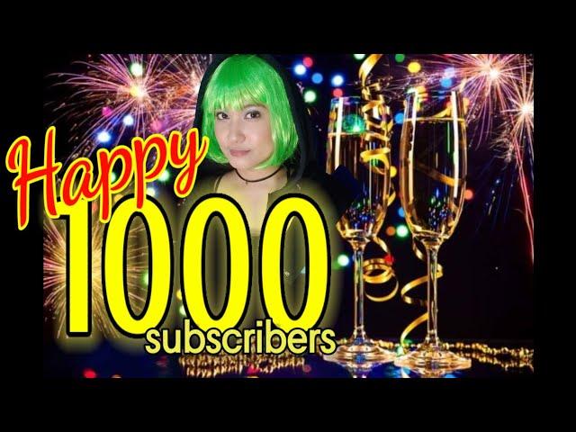 HAPPY 1000 Subscribers