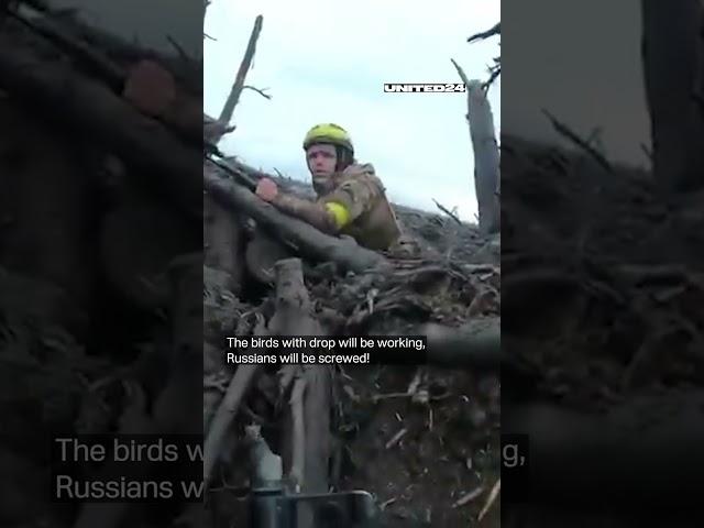 Terrifying war POV footage. Video shows fierce trench warfare in Ukraine #shots #warinukraine