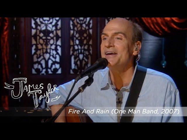 James Taylor - Fire And Rain (One Man Band, July 2007)