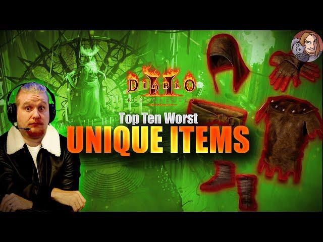 D2R - Top 10 Worst Unique Items (With Loathing)