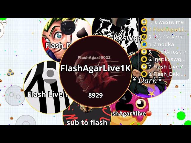 FlashAgar Agar.io Livestream