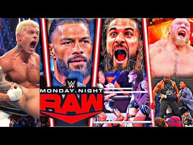 WWE Monday Night RAW 18 November 2024 Highlights - WWE RAW Show 11/18/2024 Full Highlights