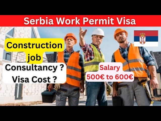 Construction job in Serbia | Free Food,Accommodation,transportation,medical and insurance |