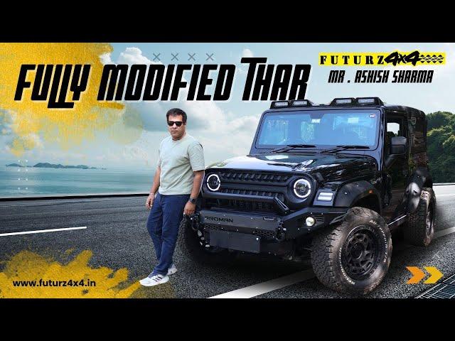 Fully Modified Thar - Stylish and Functional Thar Accessories You Need @Futurz4x4